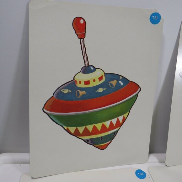 Peabody 60s Children's Toys (9) cards Vintage Artwork - Picture 4 of 12